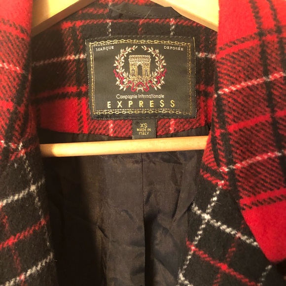 Vintage Express Made In Italy Wool Coat - Picture 7 of 7